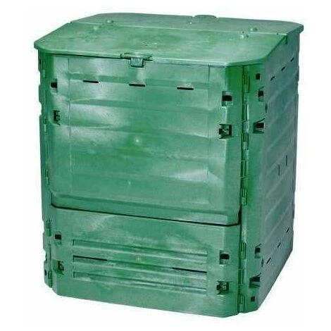 Graf KIT Composteur Thermo-king Vert + Grille De Fond - 600L 1 Graf KIT Composteur Thermo-king Vert + Grille De Fond - 600L