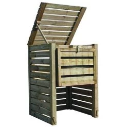 CÉMONJARDIN Composteur En Bois Colorado Grand Modèle - 800 L