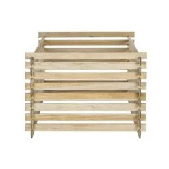 PRACTOGARDEN Composteur Domestique Bois 530 Litres