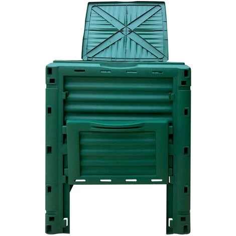 Composteur Gardiun New Organic 300 L 60x60x82 Cm Polypropylène Recyclé 2 Composteur Gardiun New Organic 300 L 60x60x82 Cm Polypropylène Recyclé – Image 2