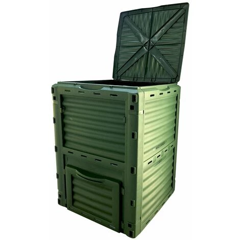 Composteur Gardiun New Organic 300 L 60x60x82 Cm Polypropylène Recyclé 3 Composteur Gardiun New Organic 300 L 60x60x82 Cm Polypropylène Recyclé – Image 3