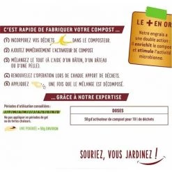 Engrais Activateur De Compost 1.5Kg - Or Brun -Compostage Soldes 17271329 3