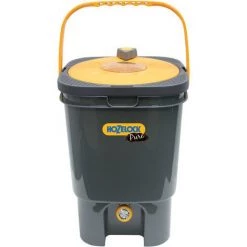 Préparateur D'engrais / Purin Maison BIOMIX - HOZELOCK 2028 0000 - Solution écologique Pour Fertiliser Vos Plantes - Garantie 2 Ans - Gris