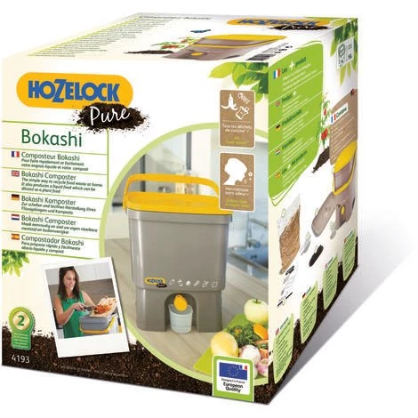 Composteur De Cuisine Bokashi - HOZELOCK 4193 0000 - Garantie 2 Ans - Gris 5 Composteur De Cuisine Bokashi - HOZELOCK 4193 0000 - Garantie 2 Ans - Gris – Image 5