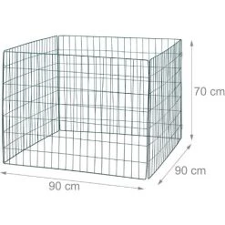 Relaxdays Composteur Métallique, Jeu De 3, Bio Jardin, Bac Compostage Pour Des Feuilles Mortes, 560 Litres, Vert Foncé 8 Relaxdays Composteur Métallique, Jeu De 3, Bio Jardin, Bac Compostage Pour Des Feuilles Mortes, 560 Litres, Vert Foncé -Compostage Soldes 25044540 4