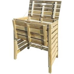 CÉMONJARDIN Composteur Colorado Petit Modèle - 360 L -Compostage Soldes 25669550 4