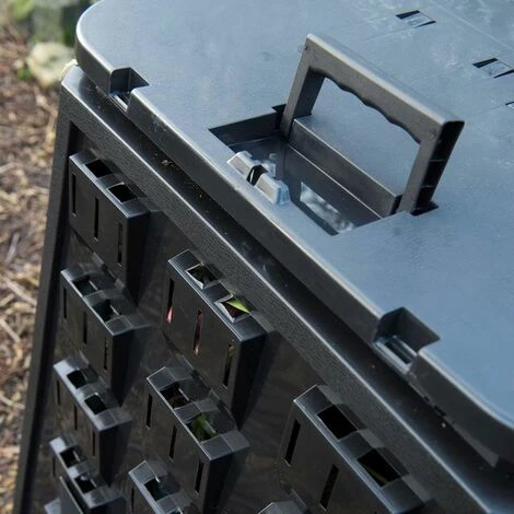 Nature Bac à Compost Noir 400 L - Noir 5 Nature Bac à Compost Noir 400 L - Noir – Image 5