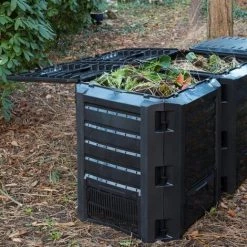Nature Bac à Compost Noir 1200 L - Noir