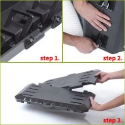 PROSPERPLAST Composteur Compogreen 320L Noir 80x70x70 Cm - Noir 7 PROSPERPLAST Composteur Compogreen 320L Noir 80x70x70 Cm - Noir -Compostage Soldes 29044030 3