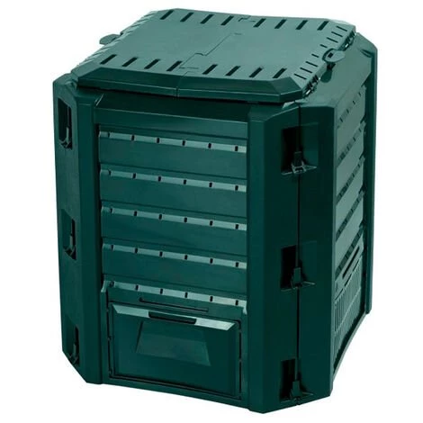 PROSPERPLAST Composteur Compogreen 380L Vert 82,6x71,9x71,9 Cm - Vert 1 PROSPERPLAST Composteur Compogreen 380L Vert 82,6x71,9x71,9 Cm - Vert