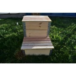 MULTITANKS Composteur évolutif En Bois Naturel De 192 Litres 800x600mm