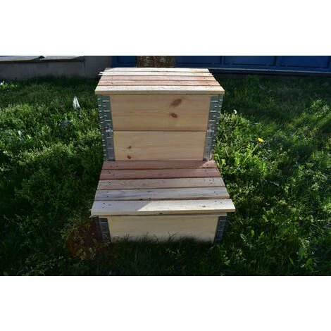 MULTITANKS Composteur évolutif En Bois Naturel De 192 Litres 800x600mm 1 MULTITANKS Composteur évolutif En Bois Naturel De 192 Litres 800x600mm