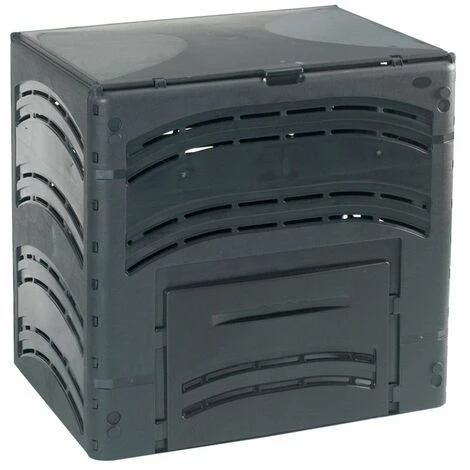 BELLIJARDIN Composteur Compost'éco Noir 350 L - Noir 1 BELLIJARDIN Composteur Compost'éco Noir 350 L - Noir