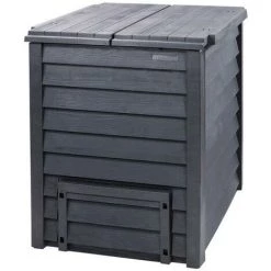 Composteur "Thermo-Wood" - 600 L Avec Grille De Fond Garantia