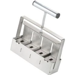 HAPPYSHOPPING KKmoon Outils De Plantation De Jardin Et De Culture De Legumes Bloc De Terre Faisant Un Bloc De Sol De 2 × 2 Pouces Avec Une Pelle A Trous