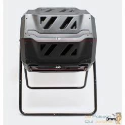LE POISSON QUI JARDINE.FR Composteur De 160 Litres Pour Jardin. Système Rotatif -Compostage Soldes 3263676 4