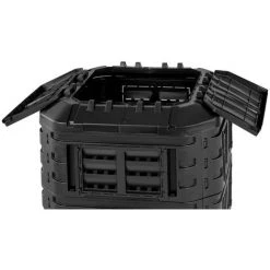 HILLVERT Composteur De Jardin Modulaire Bac De Compostage Rapide D'Extérieur Noir 860 L - Noir 8 HILLVERT Composteur De Jardin Modulaire Bac De Compostage Rapide D'Extérieur Noir 860 L - Noir -Compostage Soldes 35636734 4