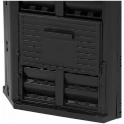 HILLVERT Composteur De Jardin Bac De Compostage Rapide D'Extérieur Plastique Noir 360 L - Noir 7 HILLVERT Composteur De Jardin Bac De Compostage Rapide D'Extérieur Plastique Noir 360 L - Noir -Compostage Soldes 35636746 3