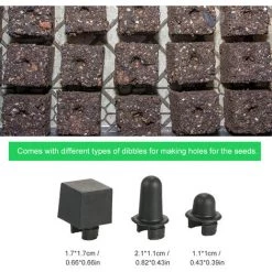 HAPPYSHOPPING Outil De Blocage De Sol Pour Bloqueur De Sol Portable De 2 Pouces Avec Plantoirs Planteurs Pour La Preparation Du Jardin,modele:Noir Noir 8 HAPPYSHOPPING Outil De Blocage De Sol Pour Bloqueur De Sol Portable De 2 Pouces Avec Plantoirs Planteurs Pour La Preparation Du Jardin,modele:Noir Noir -Compostage Soldes 35834334 4