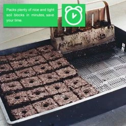 HAPPYSHOPPING Outil De Blocage De Sol Pour Bloqueur De Sol Portable De 2 Pouces Avec Plantoirs Planteurs Pour La Preparation Du Jardin,modele:Noir Noir 9 HAPPYSHOPPING Outil De Blocage De Sol Pour Bloqueur De Sol Portable De 2 Pouces Avec Plantoirs Planteurs Pour La Preparation Du Jardin,modele:Noir Noir -Compostage Soldes 35834334 5