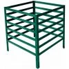 Shelfplaza® HOME 100x120x45 Cm Composteur 540l Jardin Vert / Composteur Jardin / Métallique Composteur De Jardin 540l Capacité Comme Bacs à Compost De Jardin Pour Composts Et Déchets De Jardin - Jardin Vert
