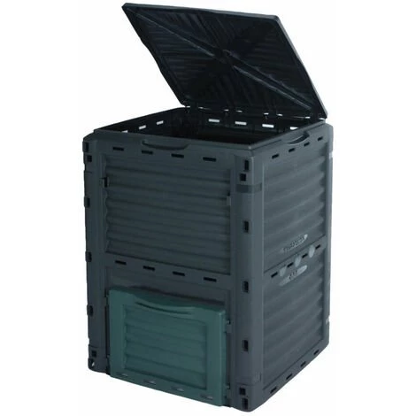 SPETEBO Composteur En Plastique 300 Litres 1 SPETEBO Composteur En Plastique 300 Litres