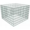 HAPPYSHOPPING Bac A Compost Carre En Maille De Jardin 100 X 100 X 70 Cm