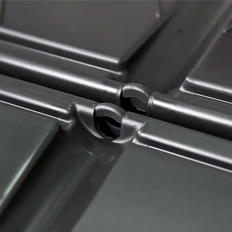 YOUTHUP Composteur De Jardin Noir 68,9x68,9x83,9 Cm 360 L - Noir 5 YOUTHUP Composteur De Jardin Noir 68,9x68,9x83,9 Cm 360 L - Noir – Image 5