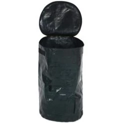 SUPERMARKET Composteur De Jardin - Composteur Cuisine Jardinière De Jardin De Cuisine De Déchets Organiques Sac De Compost Jardinière Environnementale De Tissu De PE ,45 X 80 Cm,vert Foncé, Une Pièce,Superma