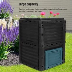 SZYB Conteneur De Compost De Grande Capacité De Bac De Compostage 300L Pour Les Fournitures De Jardin Extérieur -Compostage Soldes 53612481 5