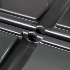 Hommoo Composteur De Jardin Noir 68,9x68,9x83,9 Cm 360 L 8 Hommoo Composteur De Jardin Noir 68,9x68,9x83,9 Cm 360 L -Compostage Soldes 54060837 4