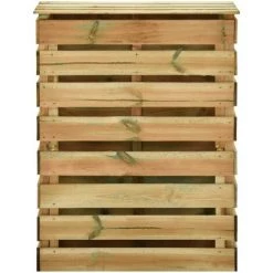 Hommoo Composteur De Jardin A Lattes 80x50x100 Cm Bois De Pin Impregne 7 Hommoo Composteur De Jardin A Lattes 80x50x100 Cm Bois De Pin Impregne -Compostage Soldes 54154386 3