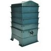 NOVA Constatement Conteneur Organic Waste Vermicomposteggio Compost Lombricomposteur 4 Plateaux 42 X 42 X 60 Cm