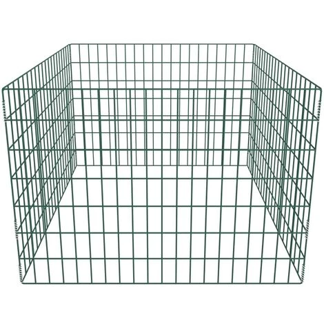 NOVA 100 X 70 Cm De Jardin Carré Bac à Compost Carré En Maille De Jardin 100 X 100 X 70 Cm 5 NOVA 100 X 70 Cm De Jardin Carré Bac à Compost Carré En Maille De Jardin 100 X 100 X 70 Cm – Image 5