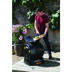 Composteur Rotatif Easy Mix 2en1 - HOZELOCK 4001 8000 - Garantie 3 Ans - Noir -Compostage Soldes 57778837 3