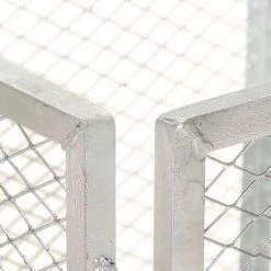 INLIFE Composteur De Jardin 85x85x70 Cm Fer Galvanisé 7 INLIFE Composteur De Jardin 85x85x70 Cm Fer Galvanisé -Compostage Soldes 58276107 3