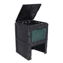 Composteur, Bac, Poubelle à Compost De Jardin - 300 L - Noir Et Vert - Linxor - Vert 9 Composteur, Bac, Poubelle à Compost De Jardin - 300 L - Noir Et Vert - Linxor - Vert -Compostage Soldes 58426586 5