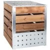 GUILLOUARD Silo à Compost Acier Et Bois 470L Marron - Marron