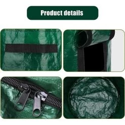 MONLY TSLBW Sacs De Compost De Jardin, Composteur, Poubelle à Compost Sacs à DéChets De Jardin Avec PoignéEs, Pliable Et RéUtilisable, Bac à Compost Organique éCologique Avec Adapté à La Cuisine, Au Jardin -Compostage Soldes 64579145 3