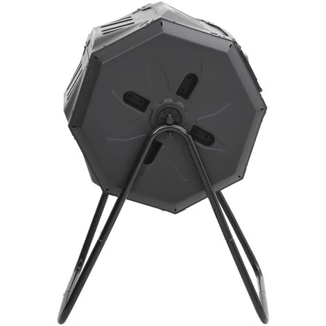 TRUE DEAL Bac à Compost De Jardin Noir 73x64x95 Cm 160 L 3 TRUE DEAL Bac à Compost De Jardin Noir 73x64x95 Cm 160 L – Image 3