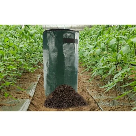 ENLENK Sacs De Compost De Jardin Sacs De Déchets De Jardin Réutilisables, Bac à Compost Organique écologique Avec Couvercle Adapté à La Cuisine, Au Jardin, à La Cour (2 Pièces 4 ENLENK Sacs De Compost De Jardin Sacs De Déchets De Jardin Réutilisables, Bac à Compost Organique écologique Avec Couvercle Adapté à La Cuisine, Au Jardin, à La Cour (2 Pièces – Image 4